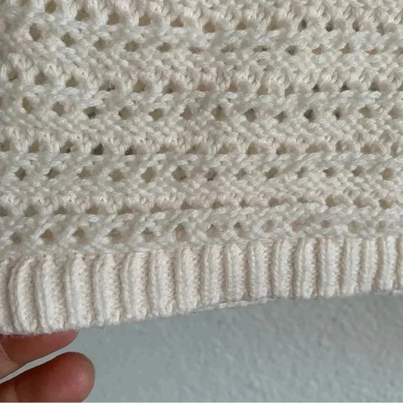 Creme De La Creme Open Weave Swim Coverup Shorts Size XL - Picture 4 of 7